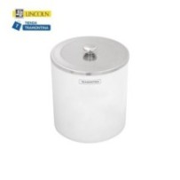 BASURERO CON TAPA Tramontina 5L Blanco
