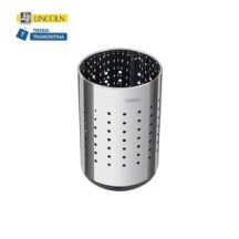 BASURERO CON PUNTOS Tramontina 10L Inoxidable