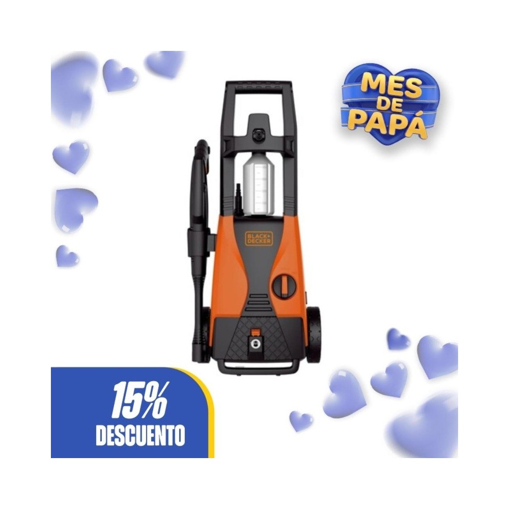 HIDROLAVADORA 1400W BLACK+DECKER