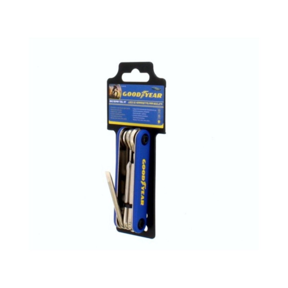 HERRAMIENTA MULTIUSO PARA BICICLETA GOOD YEAR 80108 6en1