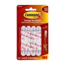 GANCHO PLASTICO 17006 3M MINI