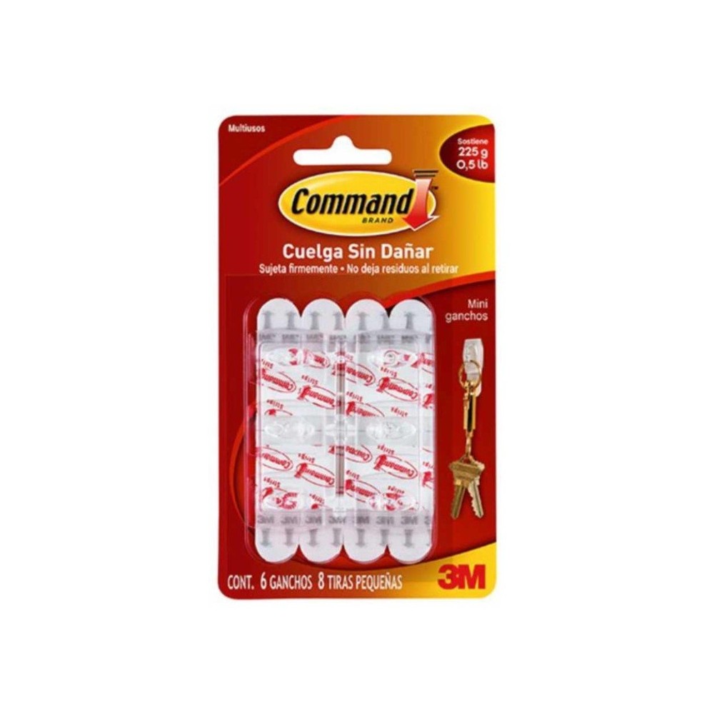GANCHO PLASTICO 17006 3M MINI